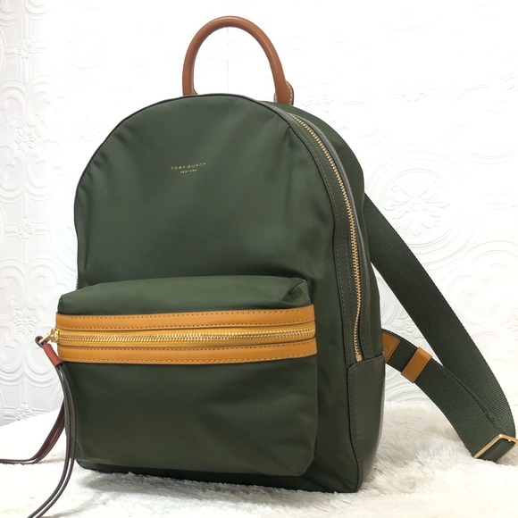 Tory Burch Handbags - 🌸OFFERS?🌸Tory Burch Green Backpack
